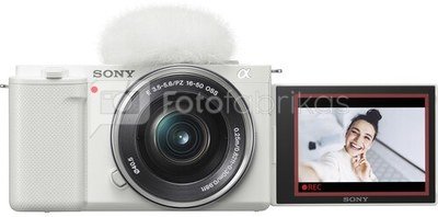 Sony ZV-E10L + 16-50mm White