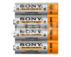 Sonys NHAAB4E Rechargeable NI-MH 'AA' Battery Pack