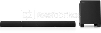 Edifier B7 CineSound, Sound bar paired with subwoofer, Black