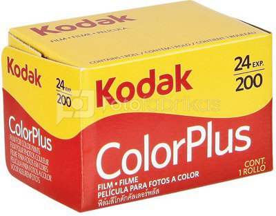 Fotojuostelė Kodak Color plus DB 200/24