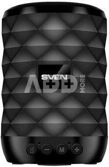 Speakers SVEN PS-55, 5W Bluetooth (black)