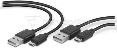 Speedlink cable Stream PS4 2pcs (SL-450104-BK)