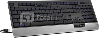 Speedlink keyboard Lucidis Illuminated Nordic (SL-6432BK-NC)
