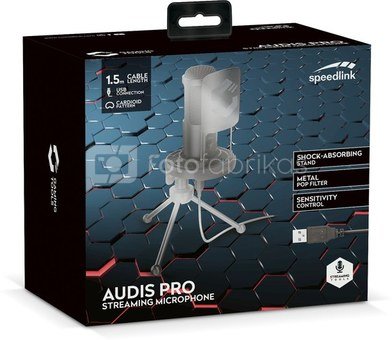Speedlink микрофон Audis Pro (SL-800013-BK)