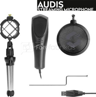 Speedlink микрофон Audis Streaming (SL-800012-BK)
