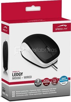 Speedlink мышка Ledgy, белый (SL-610000-BKWE)