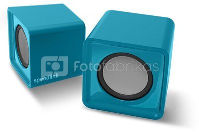 Speedlink speakers Twoxo, turquoise (SL-810004-TE)