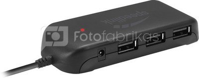Speedlink USB hub Snappy Evo USB 2.0 7-port (SL-140005-BK)