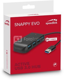 Speedlink USB hub Snappy Evo USB 3.0 7-портов (SL-140108)