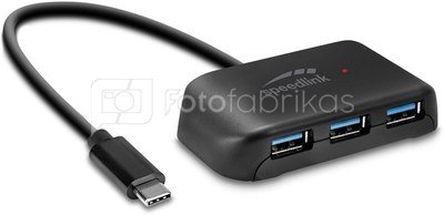 Speedlink USB hub Snappy Evo USB-C 4-порта (SL-140202)