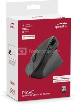 Speedlink wireless mouse Piavo Ergonomic Vertical (SL-630019-RRBK)