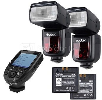 Godox Speedlite V860II Canon Duo X PRO Trigger Kit