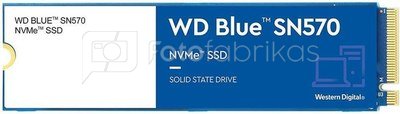 SSD|WESTERN DIGITAL|BLUE SN570|250GB|M.2|PCIE|NVMe|TLC|Write speed 1200 MBytes/sec|Read speed 3200 MBytes/sec|WDS250G3B0C