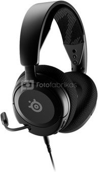 SteelSeries Gaming Headset Arctis Nova 1 Over-Ear, Built-in microphone, Black, Noice canceling