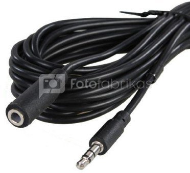 Stereo Audio Extension Cable 3.5 mm Male - 3.5 mm Female 5m