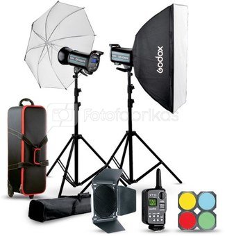 Studio flash kit Godox QSII 2xQS400II