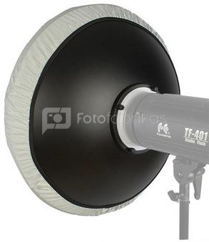 StudioKing Beauty Dish Silver SK-BD550 55 cm with Honeycomb Grid
