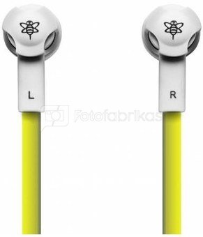 Superbee Headphones with microphone - yellow