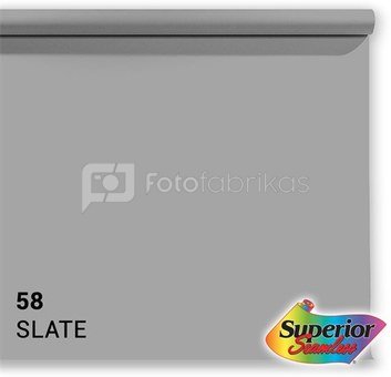 Superior Background Paper 58 Slate Grey 2.72 x 25m