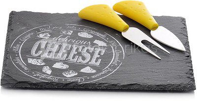 Sūrio pjaustymo įrankių rinkinys 3 dalių 21x16 cm 871125299361