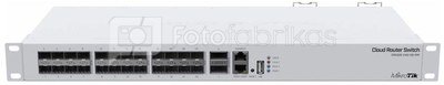 MikroTik Cloud Router Switch 326-24S+2Q+RM with RouterOS L5, 1U rackmount Enclosure
