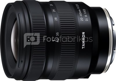 Tamron 20-40mm f/2.8 Di III VXD lens for Sony E + 5 METAI EU GARANTIJA