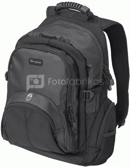 Targus Classic Fits up to size 16 ", Black, Backpack, Shoulder strap