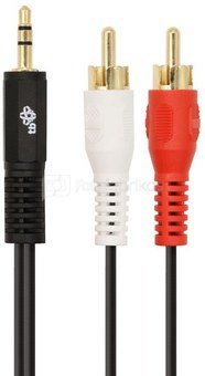 TB Cable 3,5mm MiniJack -2x RCA M/M 1,5m