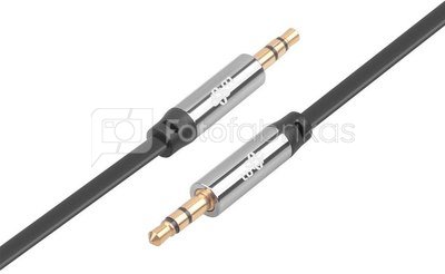 TB Cable MiniJack M/M black 1.2 m
