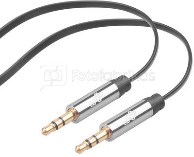 TB Cable MiniJack M/M black 1.2 m