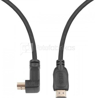 TB HDMI Cable v2.0. right angle 1.8 m gilded