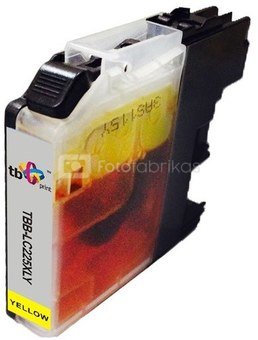 TB Print Ink for Brother LC125XL TBB-LC225XLY YE