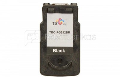 TB Print Ink for Canon MP 480 Black remanufactured TBC-PG512BR