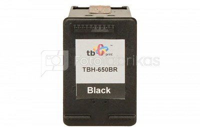 TB Print Ink for HP DJ 2515 Black reman. TBH-650BR