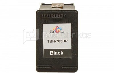 TB Print Ink HP DJ D730/F735 Black remanufactured TBH-703BR (HP No. 703 CD887AE)