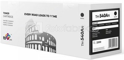 TB Print Toner cartridge for HP CM1215 Black TH-540AN 100% new