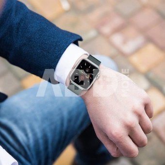 Tech-Protect ремешок для часов MilaneseBand Apple Watch 2/3/4/5/6/SE 38/40 мм, черный