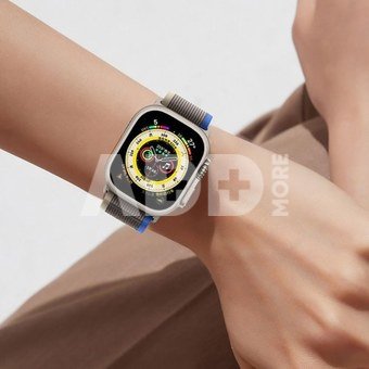 Tech-Protect watch strap Nylon Apple Watch 42/44/45/49mm, grey/blue