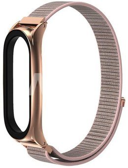 Tech-Protect watch strap Nylon Xiaomi Mi Band 7, rose gold