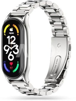 Tech-Protect watch strap Stainless Xiaomi Mi Band 7, silver