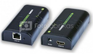 Techly Extender/HDMI splitter after cable Cat.5e/6/6a/7 up to 120m, over IP, black