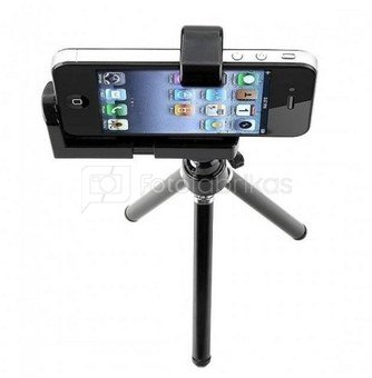 Techly Selfie mini stand for smartphone / camera, adjustable