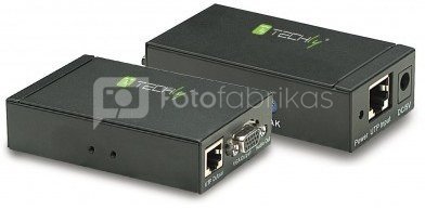 Techly VGA extender up to 300m over Cat5e/6 network cable