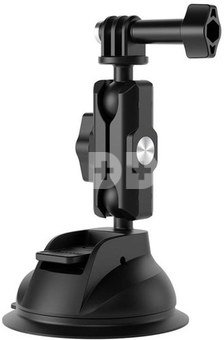 TELESIN Universal Suction Cup Holder with phone holder and action camera mounting TE-SUC-012