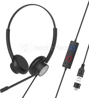 Tellur Voice 320 wired headset binaural black
