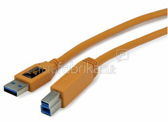 Tether Tools TetherPro USB 3.0 A-B Stecker 4,6m orange