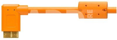 Tether Tools TPro USB 3.0 Micro-B Right Angle 4.6m/15' ORG