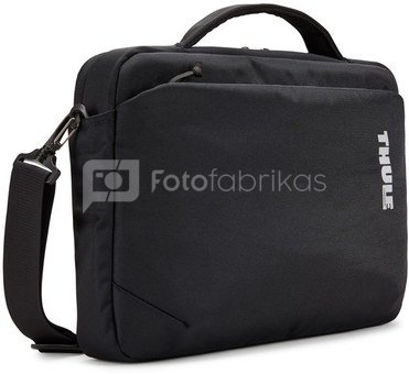 Thule Subterra MacBook Attaché TSA-313B Fits up to size 13 ", Black, Shoulder strap, Messenger - Briefcase
