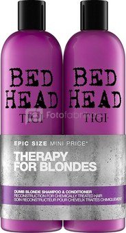 Tigi Bed Head Dumb Blonde shampoo + conditioner 2x750ml