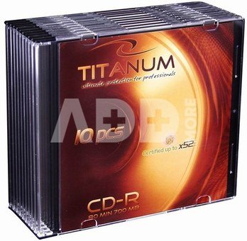 Titanum CD-R 700MB x56 - Slim 10